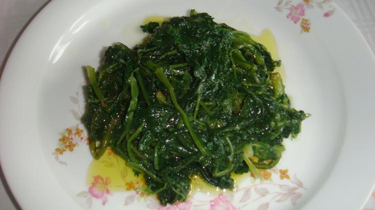 उबली पालक boiled spinach